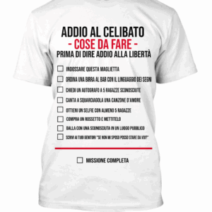 ADDIO AL CELIBATO!