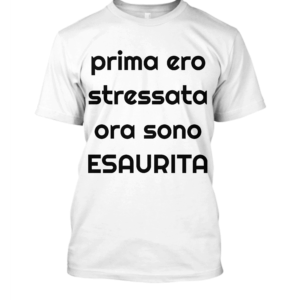Prima ero stressata ora sono esaurita
