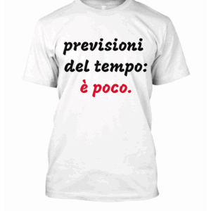 Previsioni del tempo: è poco