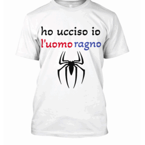 Ho ucciso io l'uomo ragno
